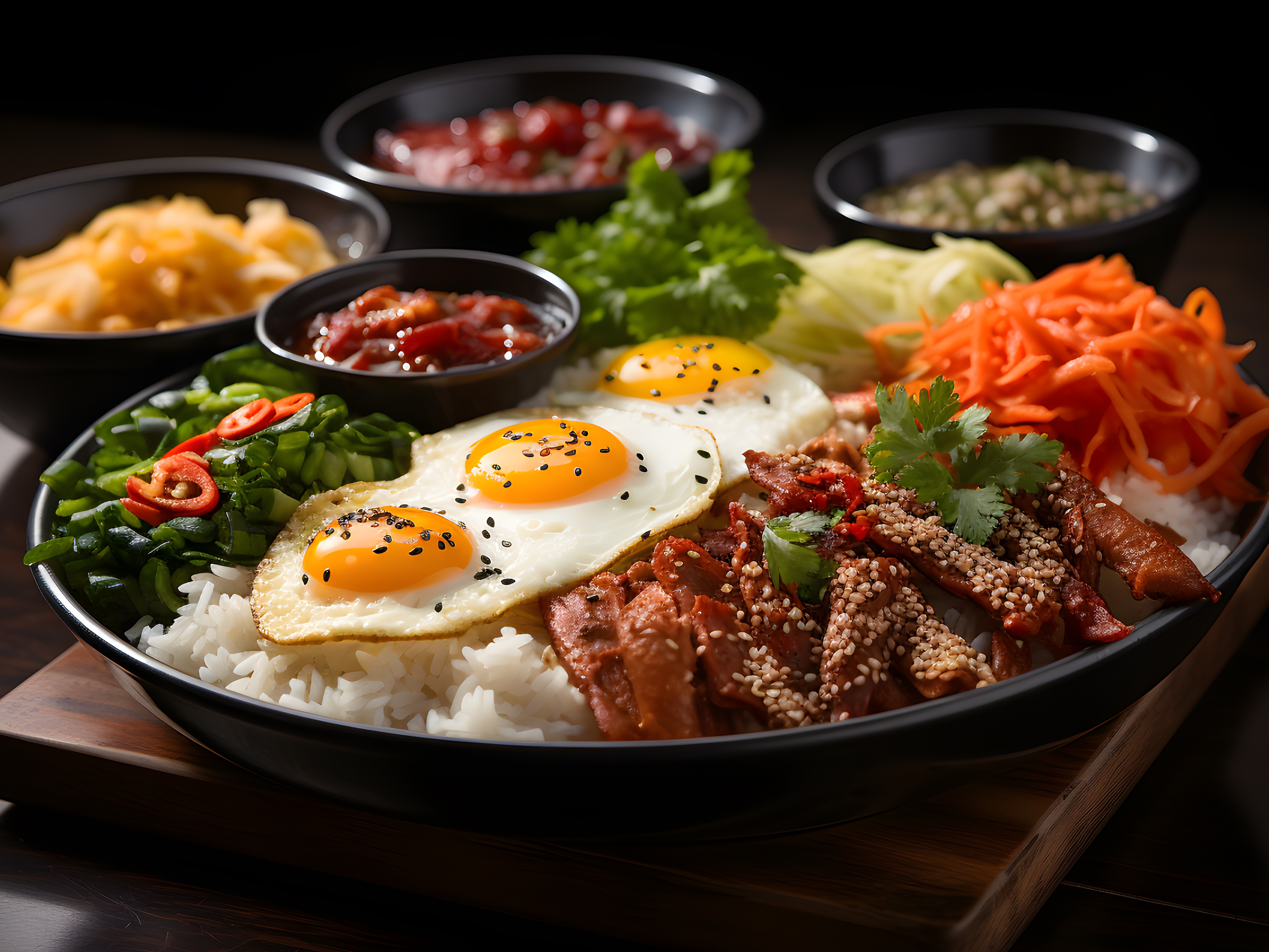 Bibimbap Korean rice bowl